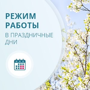 Режим работы в праздничные дни