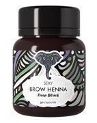 Хна "Sexy Brow Henna" (30 капсул), черный цвет компл. 6 г Sexy Lashes