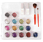 Набор для татуировок "Сияющая красота", 15 цветов