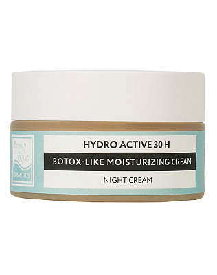 Beauty style Ночной увлажняющий крем Botox - like hydro active с ботоэффектом, 30 мл* 4516097