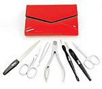 Инструменты CREDO Маникюрный набор N4 "Огонь"