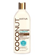 Восстанавливающий кондиционер с органическим кокосовым маслом для поврежденных волос Coconut, Kativa, 500 мл