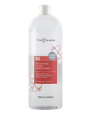TIME REVERSE Лосьон концентрат отшелушивающий для жирной кожи, 1000 мл, TIME REVERSE* 490030