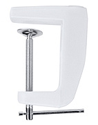 Струбцина для Лампа-лупа 5х на подвижном штативе, стальная вставка, LTS-402