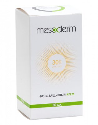 Mesoderm Фотозащитный крем MESODERM SPF30, 50 мл* 424140PRO