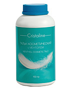 Тальк с ментолом Cristaline, 150 гр