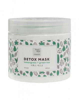 Beauty style Детокс очищающая маска «Лемонграсс и зеленый чай» для рук и ног, 450мл Beauty Style* 4515982K
