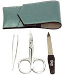 Инструменты CREDO Маникюрный набор N1 "Металлическая линия"