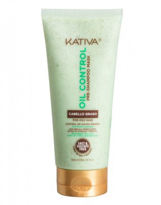 Kativa Маска «Контроль» перед мытьем шампунем для жирных волос OIL CONTROL Kativa, 200 мл* 65890216