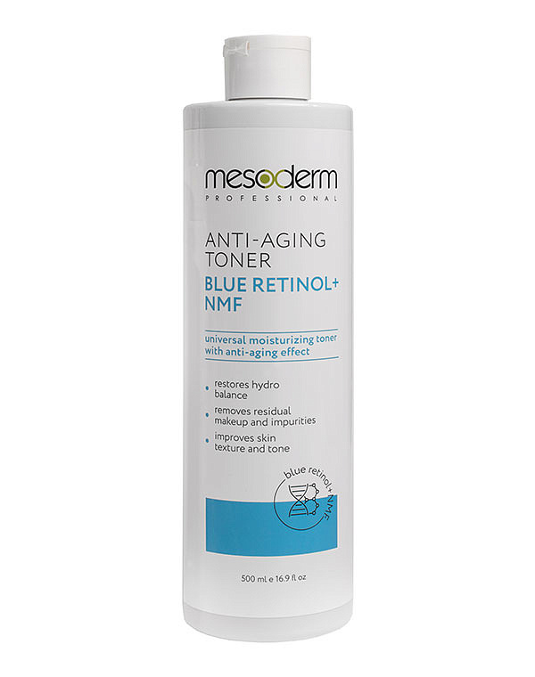 Mesoderm Балансирующий тоник для лица «Blue Retinol+NMF», MESODERM, 500  мл* 424231