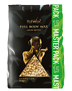 Воск горячий (пленочный) Full Body Wах (Золотой)  гранулы 1,5 кг  ITALWAX