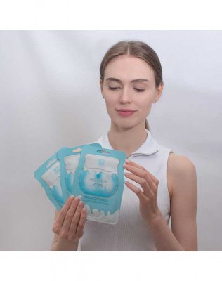 Beauty style Увлажняющая антиоксидантная тканевая маска с пребиотиком Гидронезис + Биолин, Prebioskin, Beauty Style* 4515941K