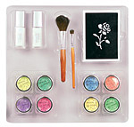 Набор для татуировок "Сияющая красота", 8 цветов