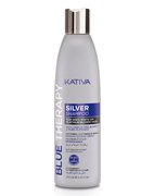 Шампунь нейтрализатор желтизны для осветленных волос Silver shampoo Kativa, 250 мл
