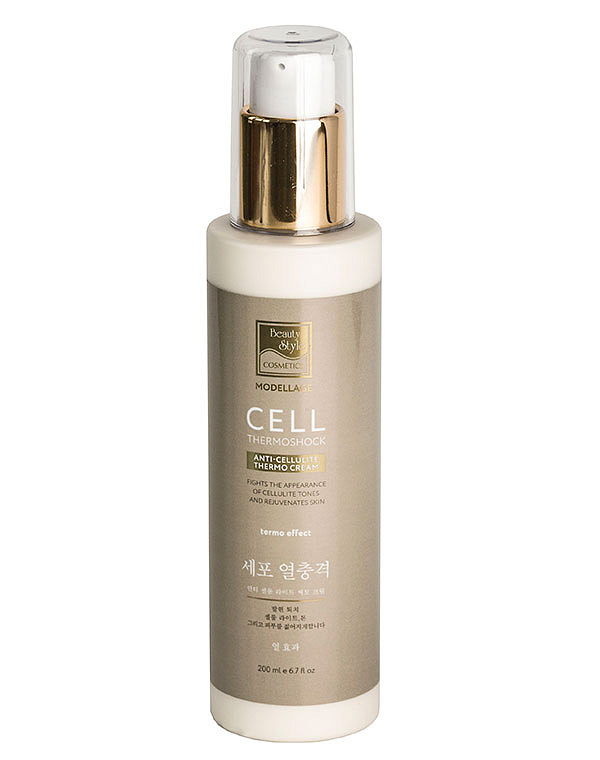 Beauty style Антицеллюлитный крем для тела Cell ThermoShock Modellage Beauty Style, 200 мл.* 4501814K