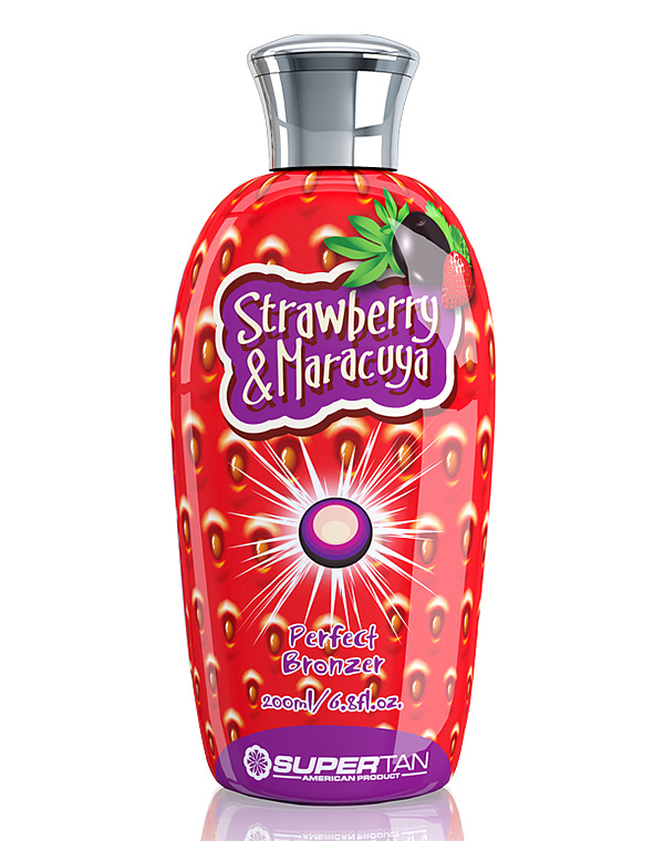 Бренды Strawberry & Maracuya - Интенсивный бронзатор для тела с антиэйдж-эфф-м 200 мл Supertan American Product* 6567695