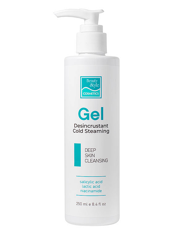 Beauty style Гель для ультразвуковой чистки лица и дезинкрустации, Beauty Style, 250 мл* 4501436
