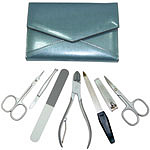 Инструменты CREDO Маникюрный набор N4 "Металлическая линия"