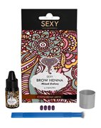 Набор для домашнего использования  «Sexy Brow Henna» (4 капсулы), 4 цвета Sexy Lashes