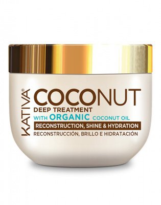 Kativa Восстанавливающая маска с органическим кокосовым маслом для поврежденных волос Coconut, Kativa, 250 мл* 65840762
