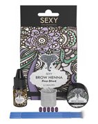 Набор для домашнего использования "Sexy Brow Henna" (5 капсул), черный цвет Sexy Lashes