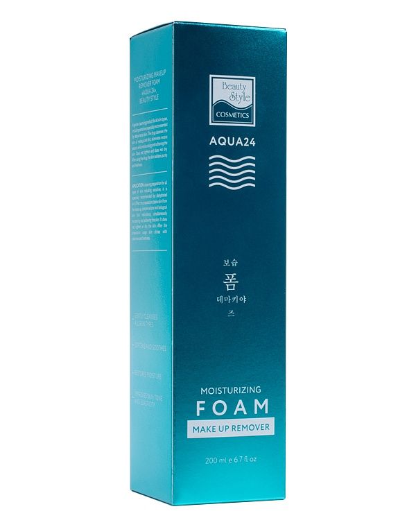 Beauty style Увлажняющая пенка для демакияжа «Аква 24»  Beauty Style, 200 мл.* 4515701K