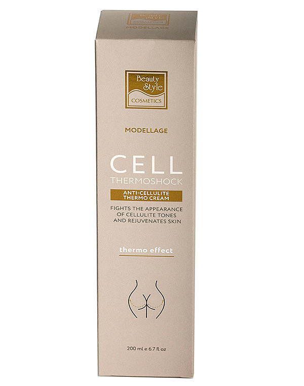 Beauty style Антицеллюлитный крем для тела Cell ThermoShock Modellage Beauty Style, 200 мл.* 4501814K