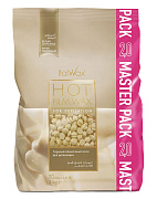 Воск горячий (пленочный)  ITALWAX Белый шоколад гранулы 2 кг
