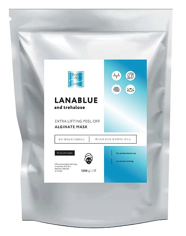 Beauty style Моделирующая альгинатная лифтинг-маска «Lanablue - Голубой Ретинол» Beauty Stylе, 1.2 кг* 4503223K